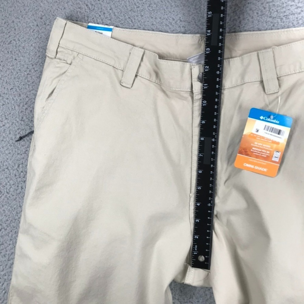 COLUMBIA Pants Mens Size 40x31 (Tag 40x32) Flex‎ ROC Straight Leg Omni-Shade NEW - Picture 12 of 16